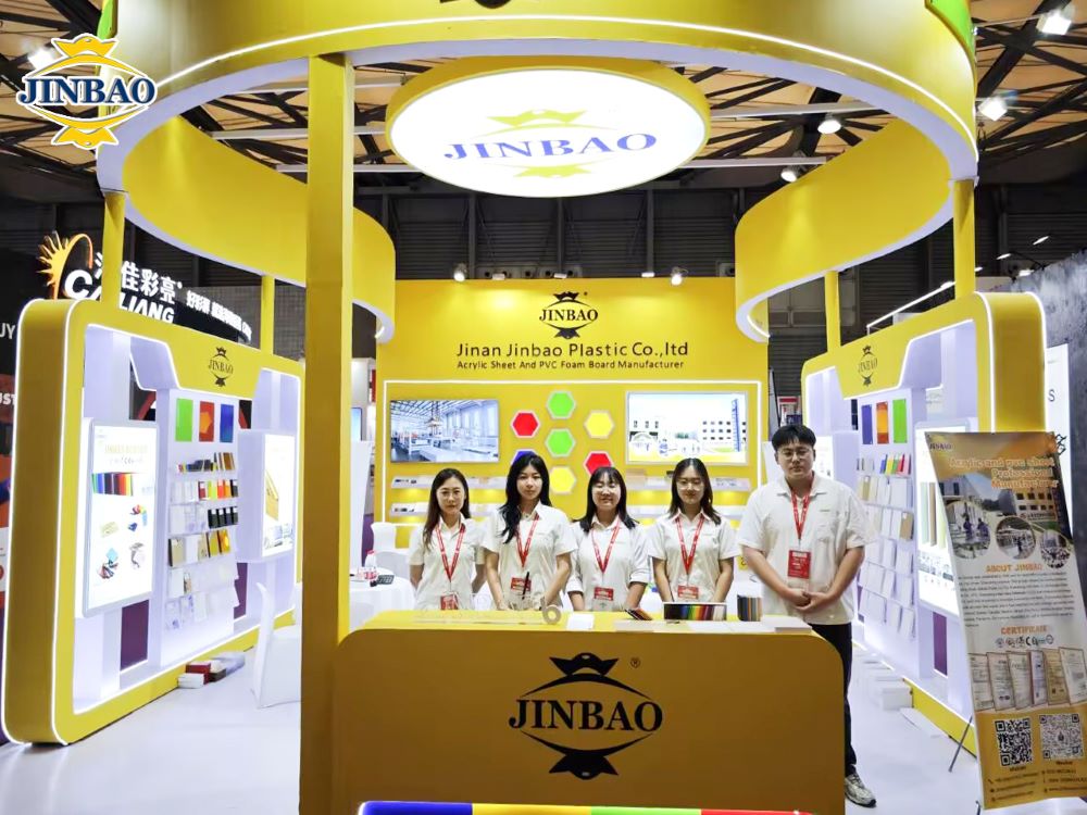 لقد وصلت SIGN CHINA 2024: استمتع بتجربة ألواح الرغوة البلاستيكية خفيفة الوزن والمتينة من Jinbao PVC